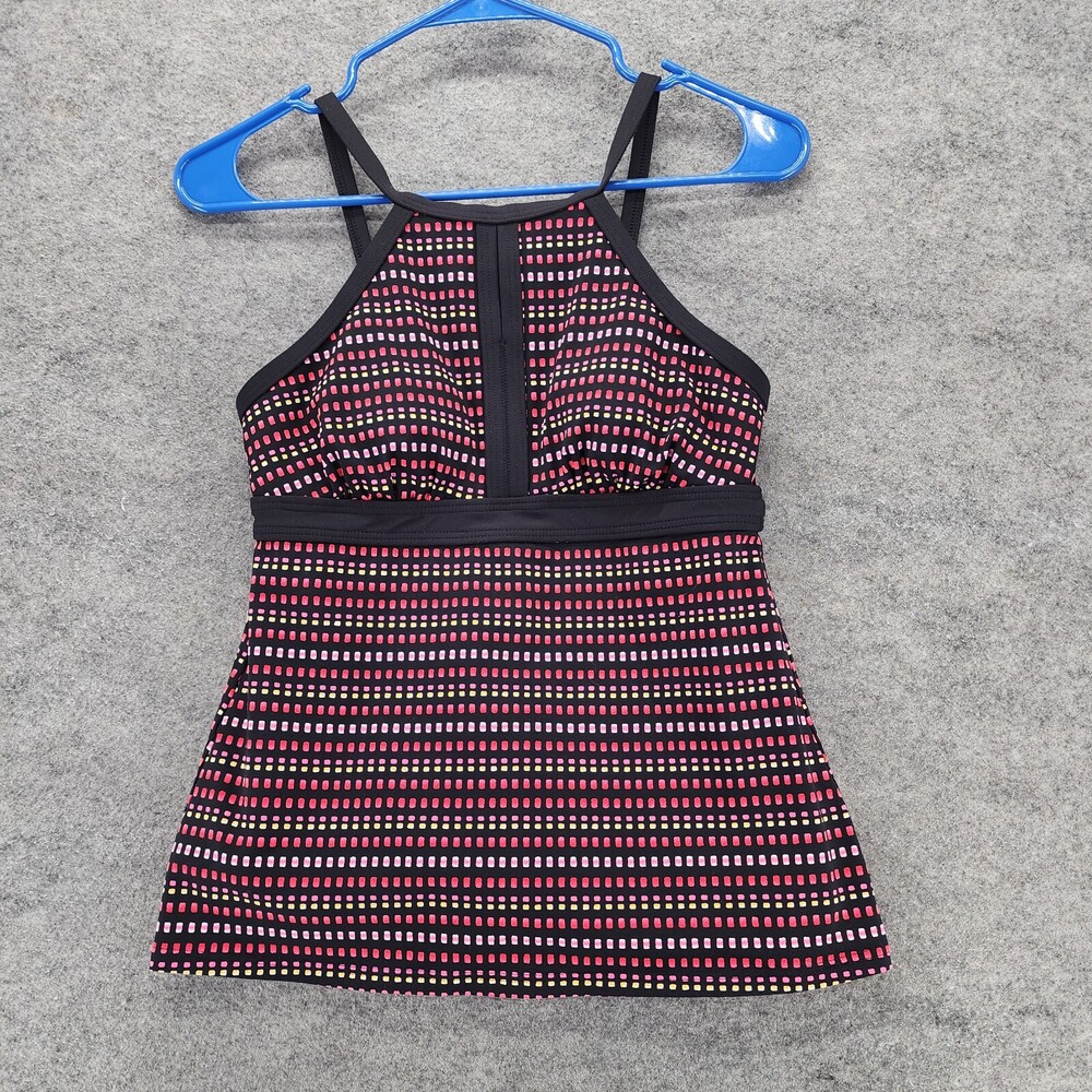 Lands End Tankini Womens 2 Pink Swimwear